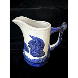 Sleepy Eye Stoneware Pitcher 7.5"